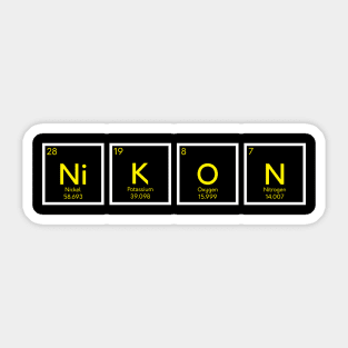 Nikon Sticker